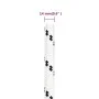 Weißes geflochtenes Bootsseil aus Polyester, 14 mm x 25 m von vidaXL, Seile und Metallschnüre - Ref: Foro24-152779, Preis: 29...