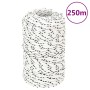 Weißes geflochtenes Bootsseil aus Polyester, 2 mm x 250 m von vidaXL, Seile und Metallschnüre - Ref: Foro24-152744, Preis: 19...