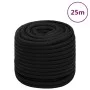 Black polyester work rope 16 mm 25 m by vidaXL, Ropes and metal cords - Ref: Foro24-152834, Price: 36,57 €, Discount: %