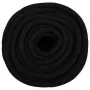 Black polyester work rope 16 mm 25 m by vidaXL, Ropes and metal cords - Ref: Foro24-152834, Price: 36,57 €, Discount: %