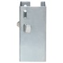 Silver steel tow hook 11x11x23.5 cm by vidaXL, Padlocks and latches - Ref: Foro24-152897, Price: 22,31 €, Discount: %