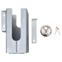 Silver steel tow hook 11x11x23.5 cm by vidaXL, Padlocks and latches - Ref: Foro24-152897, Price: 22,31 €, Discount: %