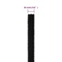 Black polyester work rope 16 mm 25 m by vidaXL, Ropes and metal cords - Ref: Foro24-152834, Price: 37,27 €, Discount: %