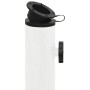 Base de sombrilla de hierro fundido blanco 45x45x30 cm