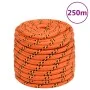 Orangefarbenes Polypropylen-Bootsseil 16 mm 250 m von vidaXL, Seile und Metallschnüre - Ref: Foro24-152681, Preis: 183,29 €, ...