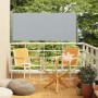 Toldo lateral retráctil de jardín gris160x300 cm