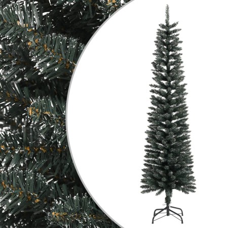 Schmaler künstlicher Weihnachtsbaum mit grüner PVC-Stütze 180 cm von vidaXL, Weihnachtsbäume - Ref: Foro24-345185, Preis: 42,...