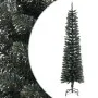 Narrow artificial Christmas tree with green PVC support 180 cm by vidaXL, Christmas trees - Ref: Foro24-345185, Price: 42,10 ...
