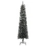 Narrow artificial Christmas tree with green PVC support 180 cm by vidaXL, Christmas trees - Ref: Foro24-345185, Price: 42,10 ...