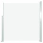 Toldo lateral retráctil de jardín crema 140x300 cm