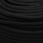 Schwarzes Polyester-Arbeitsseil 10 mm 100 m von vidaXL, Seile und Metallschnüre - Ref: Foro24-152824, Preis: 52,15 €, Rabatt: %