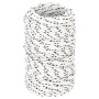 Polyester geflochtene Bootsleine weiß 2 mm x 50 m von vidaXL, Seile und Metallschnüre - Ref: Foro24-152742, Preis: 10,77 €, R...