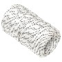 Cuerda para barco trenzada poliéster blanco 2 mm x 50 m