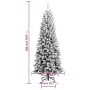 Artificial Christmas tree with snow PVC and PE 180 cm by vidaXL, Christmas trees - Ref: Foro24-345190, Price: 113,00 €, Disco...