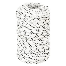 Weißes geflochtenes Bootsseil aus Polyester, 2 mm x 500 m von vidaXL, Seile und Metallschnüre - Ref: Foro24-152745, Preis: 25...