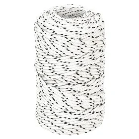 White polyester braided boat rope 2 mmx500 m by vidaXL, Ropes and metal cords - Ref: Foro24-152745, Price: 25,18 €, Discount: %