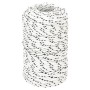 White polyester braided boat rope 2 mmx500 m by vidaXL, Ropes and metal cords - Ref: Foro24-152745, Price: 25,58 €, Discount: %