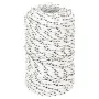 White polyester braided boat rope 2 mmx500 m by vidaXL, Ropes and metal cords - Ref: Foro24-152745, Price: 25,18 €, Discount: %