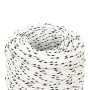 White polyester braided boat rope 2 mmx500 m by vidaXL, Ropes and metal cords - Ref: Foro24-152745, Price: 25,58 €, Discount: %