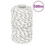 Weißes geflochtenes Bootsseil aus Polyester, 2 mm x 500 m von vidaXL, Seile und Metallschnüre - Ref: Foro24-152745, Preis: 25...