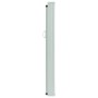 Toldo lateral retráctil para patio azul 140x500 cm