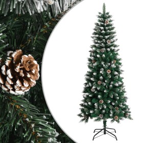 Árbol de Navidad artificial con soporte PVC verde 180 cm de vidaXL, Arboles de navidad - Ref: Foro24-345175, Precio: 68,68 €,...