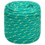 Cuerda de barco polipropileno verde 18 mm 100 m de vidaXL, Sogas y cuerdas metálicas - Ref: Foro24-152737, Precio: 101,01 €, ...
