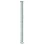 Toldo lateral retráctil para patio crema 117x600 cm