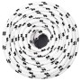 Polyester geflochtenes Bootstau weiß 6 mmx100 m von vidaXL, Seile und Metallschnüre - Ref: Foro24-152763, Preis: 19,23 €, Rab...