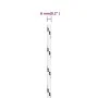 Polyester geflochtenes Bootstau weiß 6 mmx100 m von vidaXL, Seile und Metallschnüre - Ref: Foro24-152763, Preis: 19,80 €, Rab...