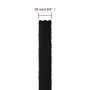 Cuerda de trabajo poliéster negro 20 mm 100 m de vidaXL, Sogas y cuerdas metálicas - Ref: Foro24-152842, Precio: 160,86 €, De...