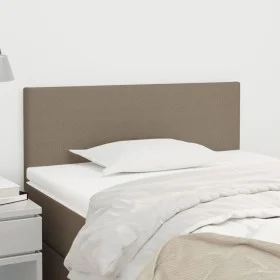 Taupe gray fabric headboard 100x5x78/88 cm by vidaXL, Headboards and footboards - Ref: Foro24-345768, Price: 39,64 €, Discoun...