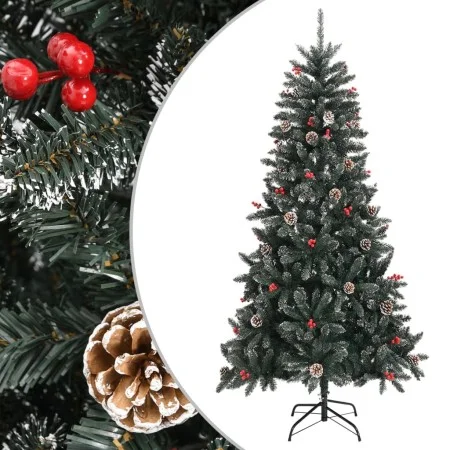 Artificial Christmas tree with green PVC support 210 cm by vidaXL, Christmas trees - Ref: Foro24-345181, Price: 146,17 €, Dis...