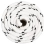 White polyester braided boat rope 20 mmx100 m by vidaXL, Ropes and metal cords - Ref: Foro24-152791, Price: 129,82 €, Discoun...