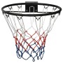 Aro de baloncesto acero negro 45 cm