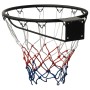 Aro de baloncesto acero negro 45 cm
