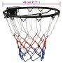Aro de baloncesto acero negro 45 cm