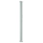 Toldo lateral retráctil de jardín gris 180x600 cm