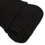 Polyester Arbeitsseil schwarz 4 mm 500 m von vidaXL, Seile und Metallschnüre - Ref: Foro24-152806, Preis: 50,49 €, Rabatt: %