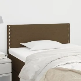 Dark brown fabric headboard 80x5x78/88 cm by vidaXL, Headboards and footboards - Ref: Foro24-345867, Price: 22,63 €, Discount: %