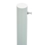 Toldo lateral retráctil para patio crema 200x600 cm
