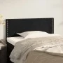 Cabecero de terciopelo negro 80x5x78/88 cm de vidaXL, Cabeceros y pies de cama - Ref: Foro24-345880, Precio: 22,40 €, Descuen...