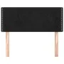 Kopfteil aus schwarzem Samt, 80x5x78/88 cm von vidaXL, Kopf- und Fußteile - Ref: Foro24-345880, Preis: 22,41 €, Rabatt: %