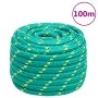 Cuerda de barco polipropileno verde 20 mm 100 m de vidaXL, Sogas y cuerdas metálicas - Ref: Foro24-152740, Precio: 119,26 €, ...