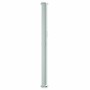 Toldo lateral retráctil para patio crema 220x600 cm