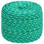 Grünes Polypropylen-Bootsseil 10 mm 100 m von vidaXL, Seile und Metallschnüre - Ref: Foro24-152720, Preis: 40,34 €, Rabatt: %