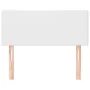 Kopfteil aus weißem Kunstleder, 80x5x78/88 cm von vidaXL, Kopf- und Fußteile - Ref: Foro24-345733, Preis: 36,51 €, Rabatt: %