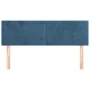Kopfteile 2 Einheiten dunkelblauer Samt 72x5x78/88 cm von vidaXL, Kopf- und Fußteile - Ref: Foro24-345802, Preis: 49,22 €, Ra...