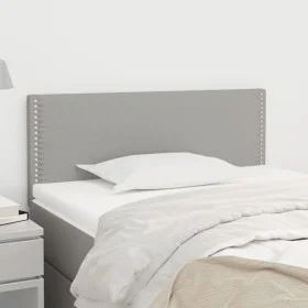 Light gray fabric headboard 100x5x78/88 cm by vidaXL, Headboards and footboards - Ref: Foro24-345904, Price: 24,76 €, Discoun...