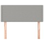 Kopfteil aus hellgrauem Stoff, 100 x 5 x 78/88 cm von vidaXL, Kopf- und Fußteile - Ref: Foro24-345904, Preis: 25,13 €, Rabatt: %